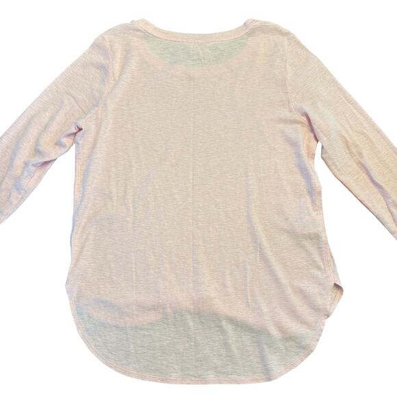 Tommy Bahama Women’s heathered pink tee w tulip hem Size M - Picture 6 of 6